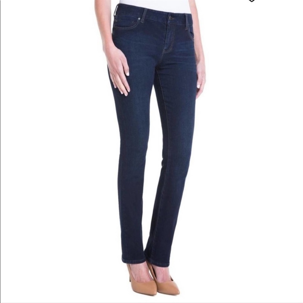 Liverpool Hugger Straight Leg Jeans Size 14W